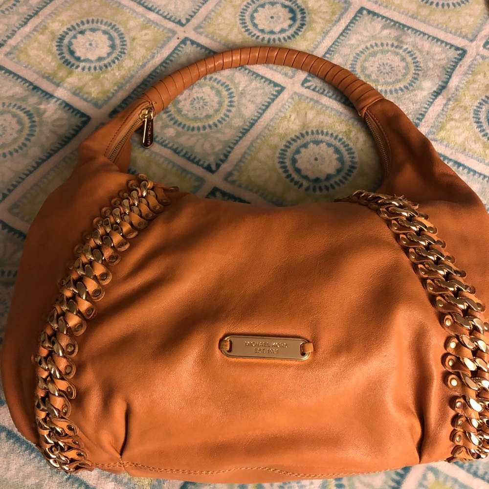 Michael kors satchel handbag.